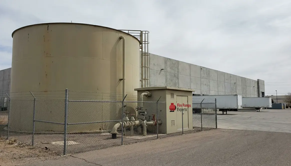 rancho dominguez logistics warehouse fire protection water supply