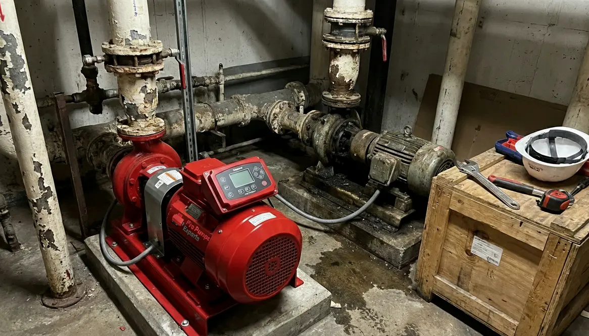 residential high rise retrofit fire pump systems