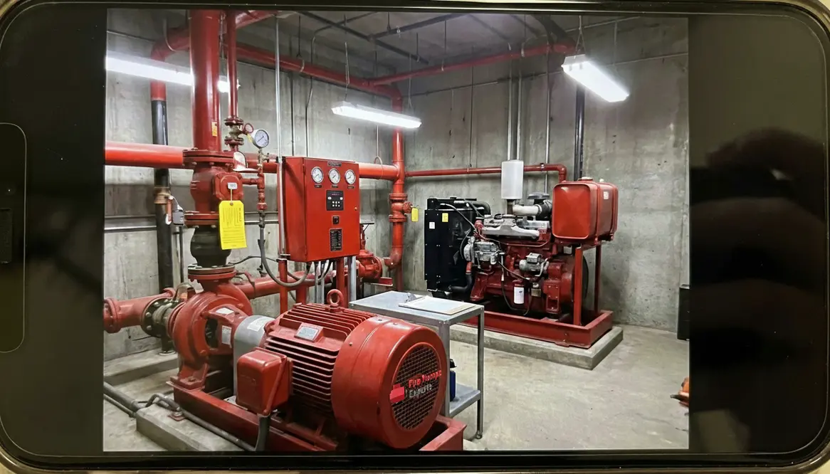 retail complex fire pump systems