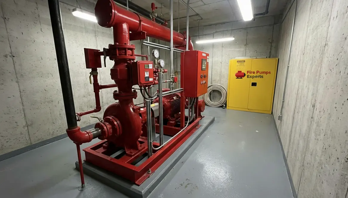 retail plaza fire pump systems