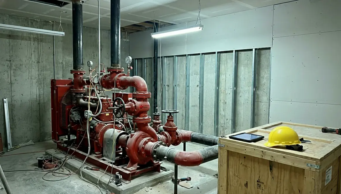 retail renovation fire pump requirements