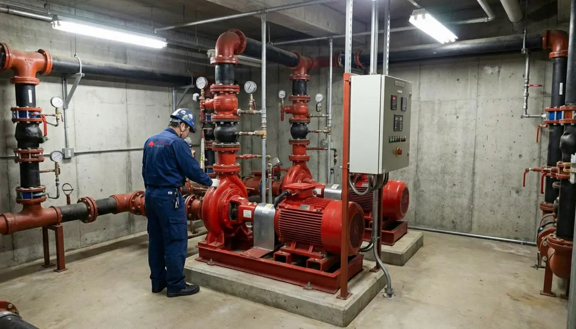 retirement community fire pump requirements