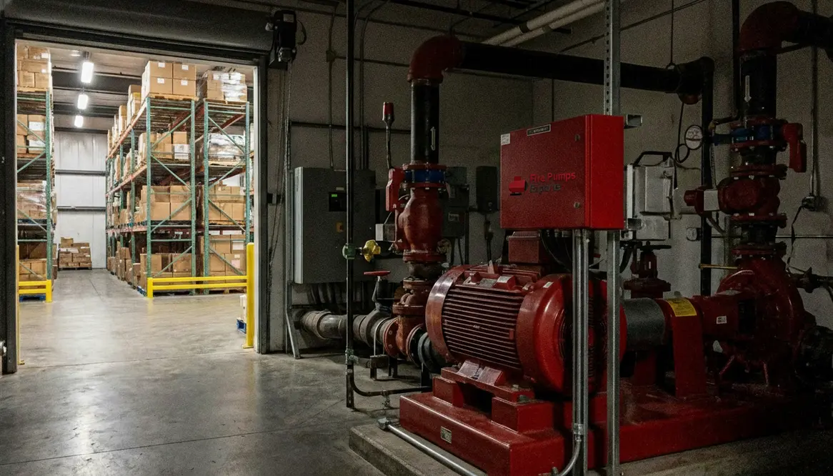 shopping center fire pumps