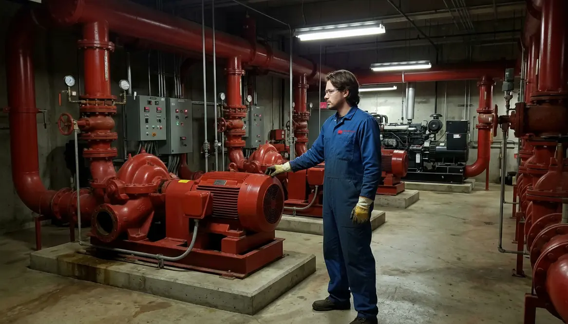 small commercial building fire pumps