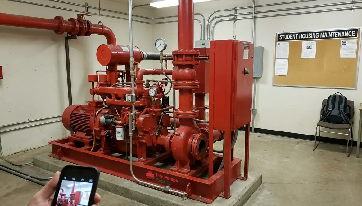 student housing fire pump requirements