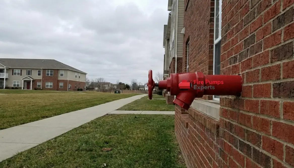 suburban apartment fire pump requirements