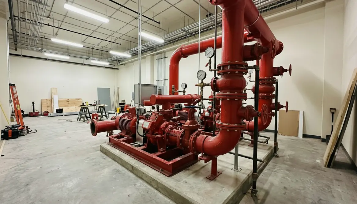 tenant improvement fire pump design