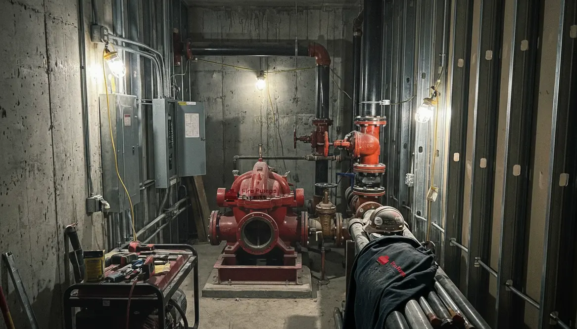 urban infill fire pump requirements