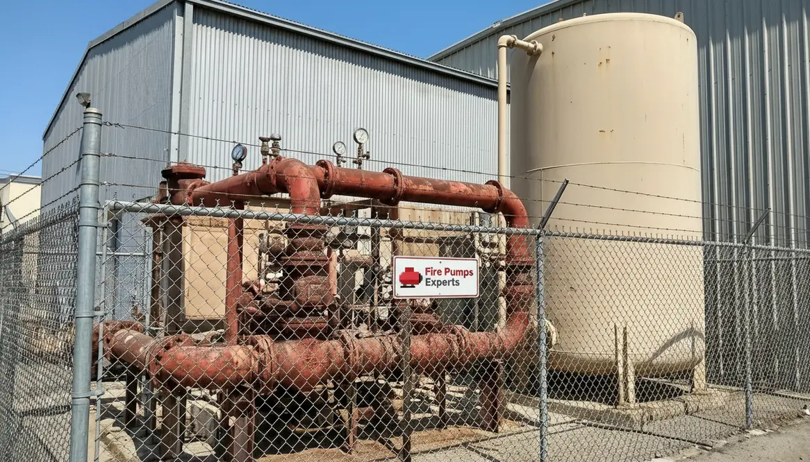 vernon manufacturing facility fire protection water supply