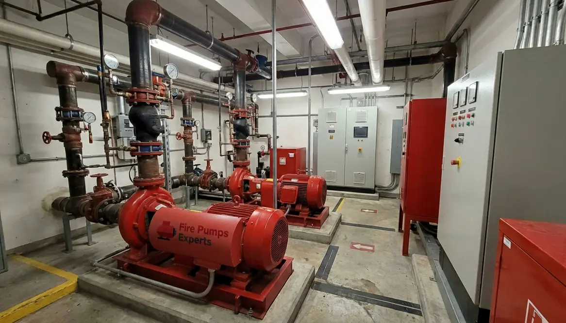 vertical apartment fire pump systems