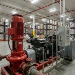 warehouse fire pump requirements for commercial buildings