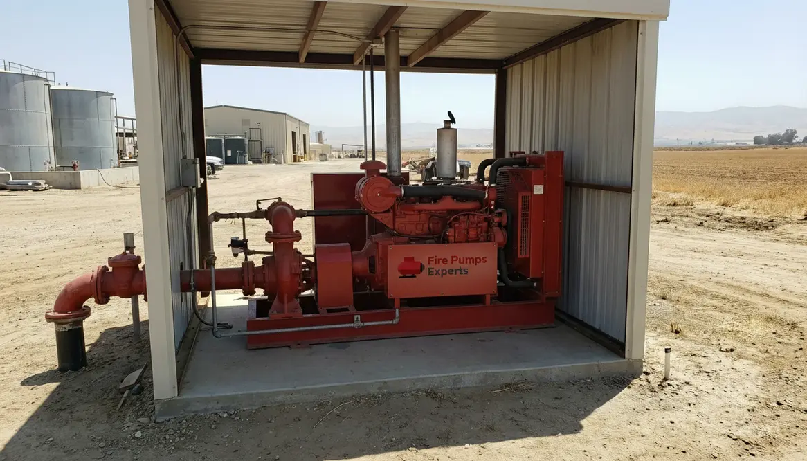 wildfire-prone area fire protection