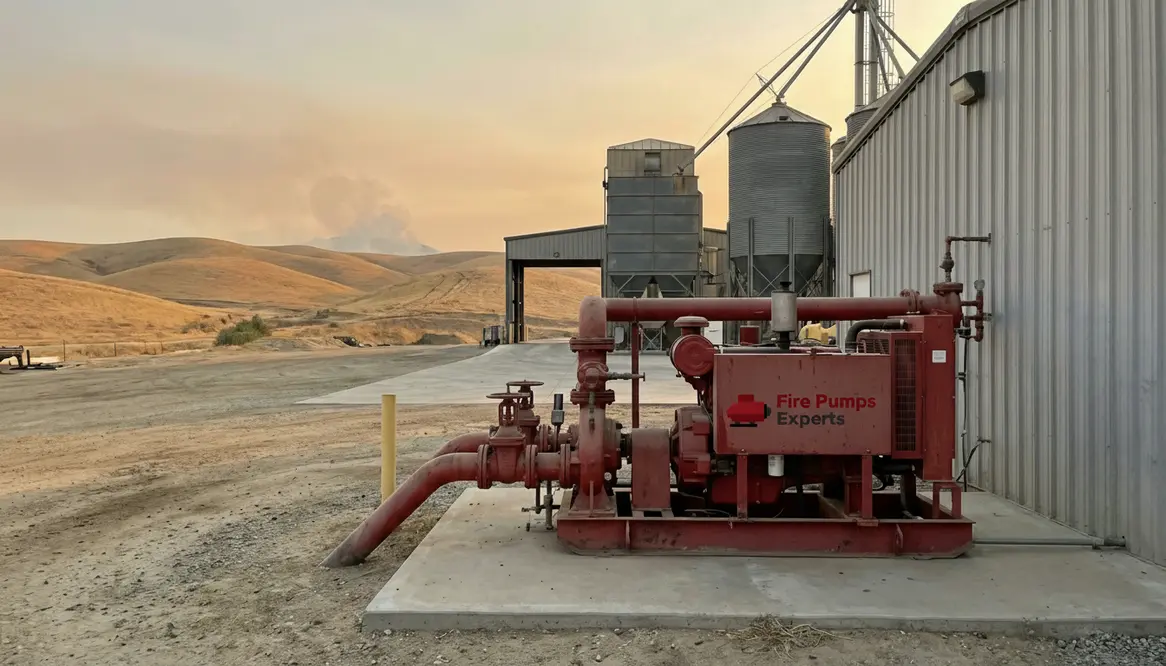 wildfire-prone area fire protection