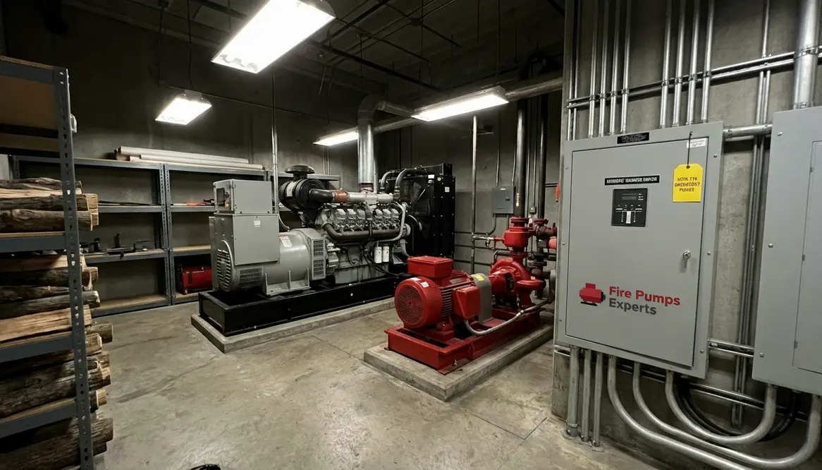 NFPA 110 fire pump emergency power