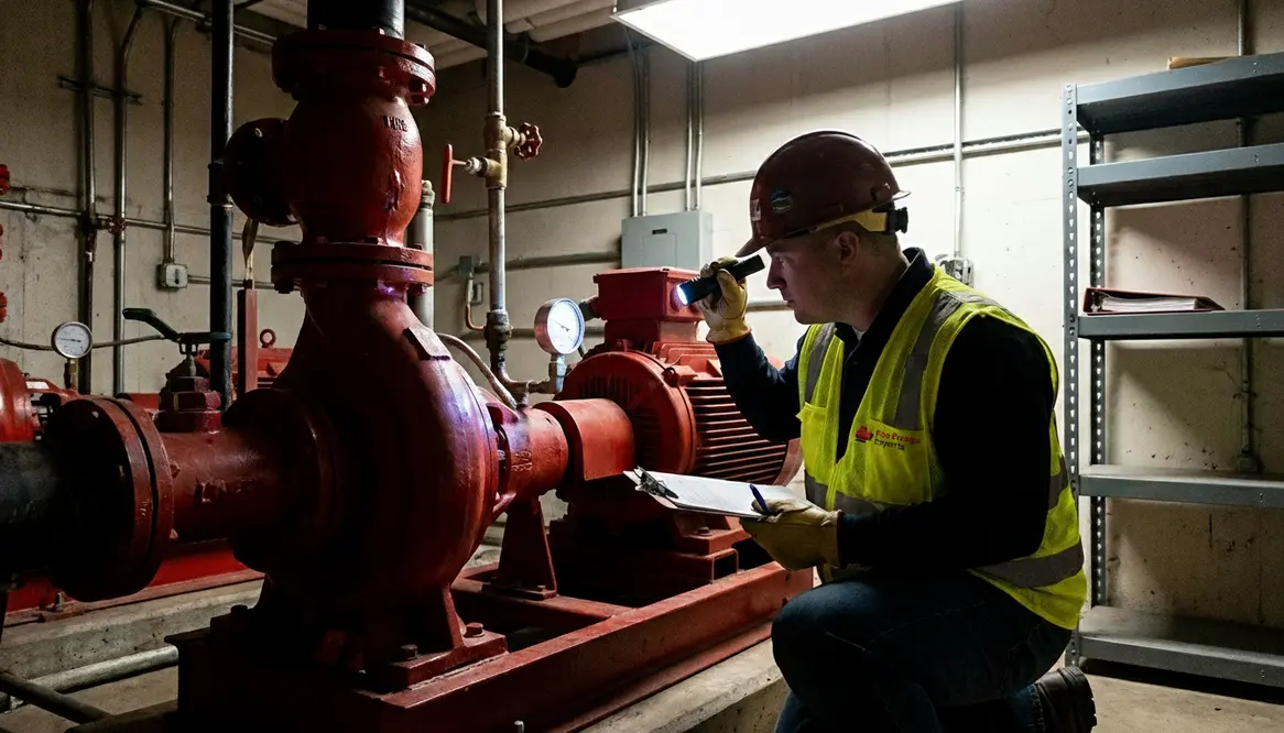 NFPA 25 fire pump inspection requirements