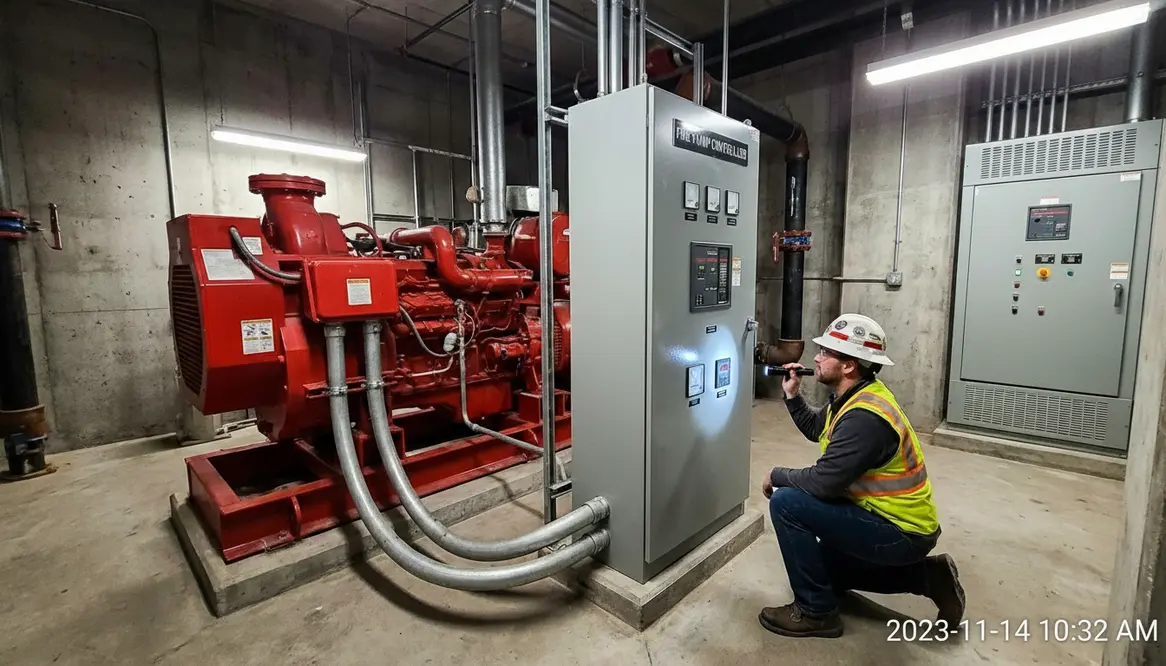 NFPA 70 fire pump electrical requirements