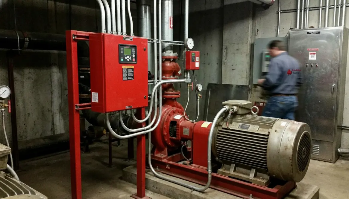 NFPA 72 fire pump monitoring requirements