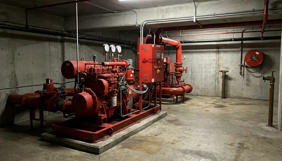 NFPA 88A fire pump parking structures