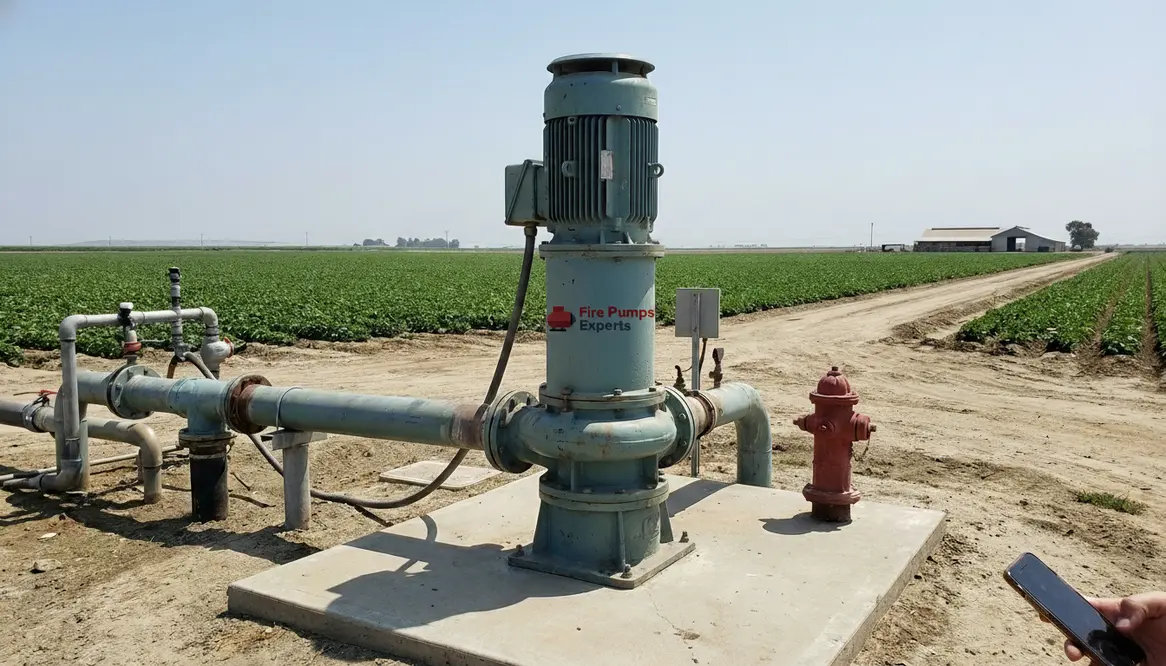agricultural fire pump vertical turbine Salinas
