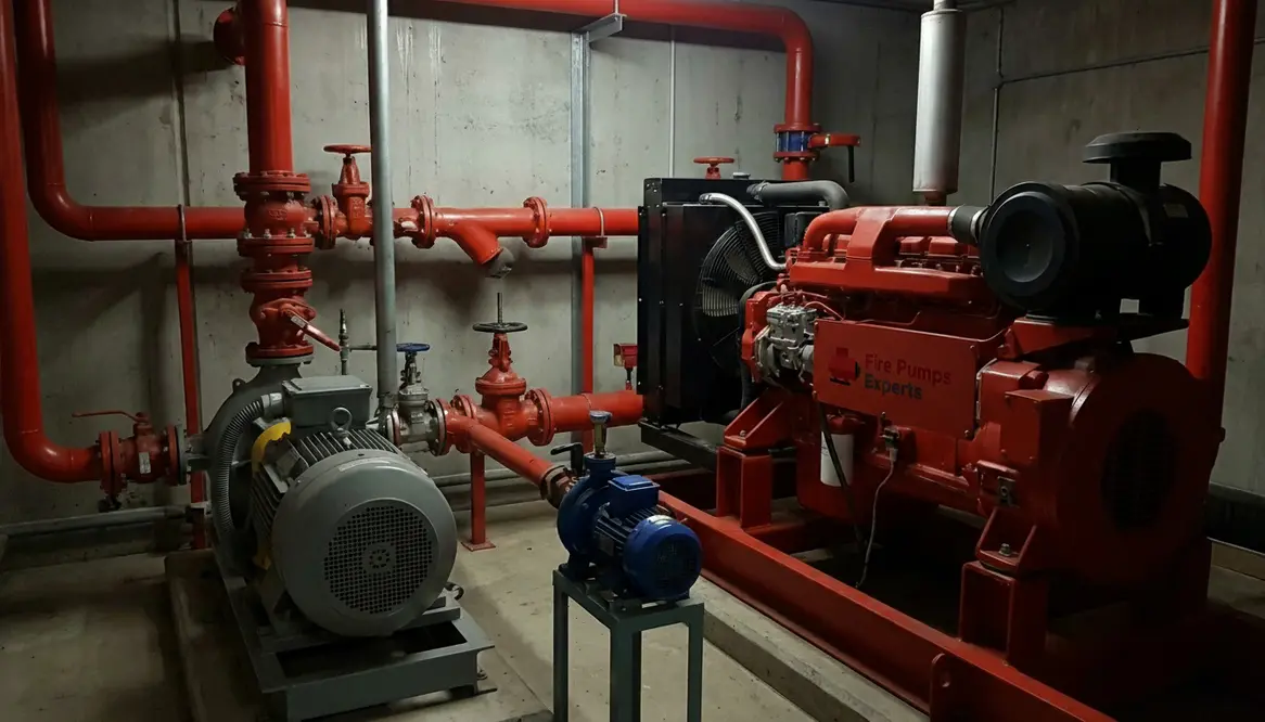 airport fire pump Australia