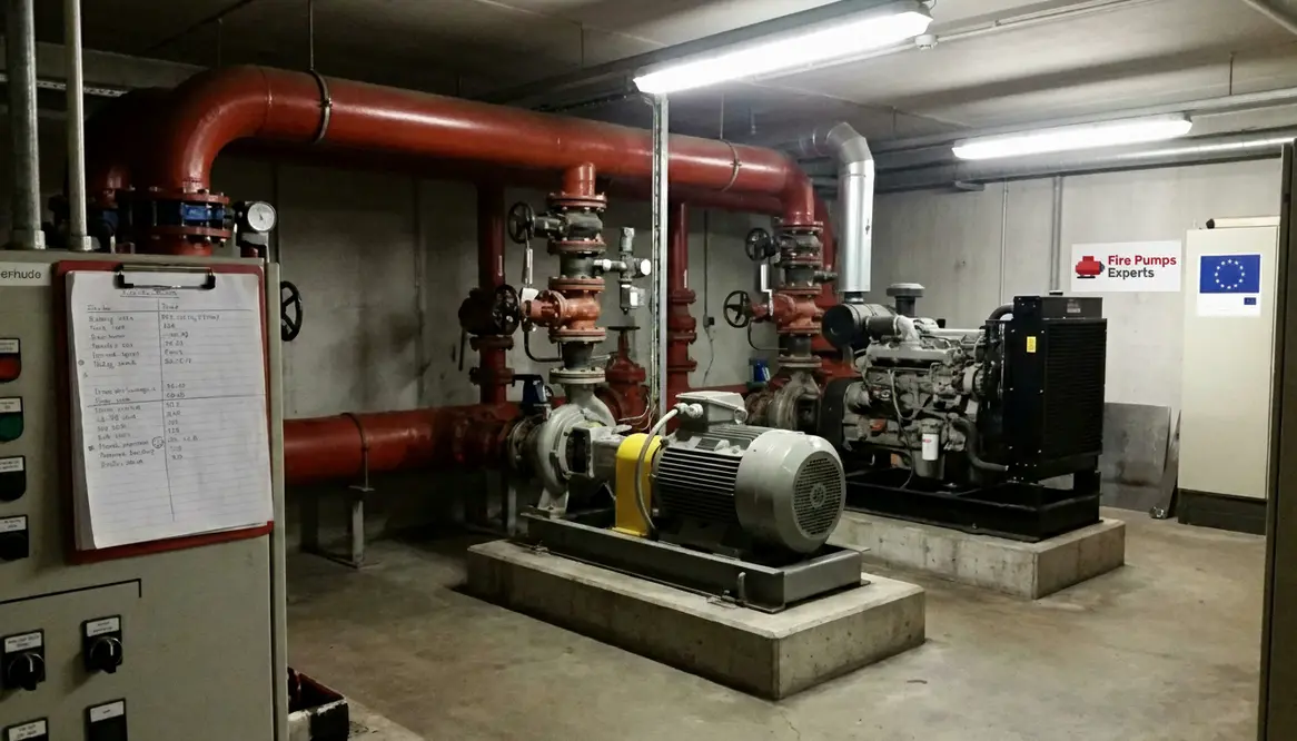 airport fire pump Europe