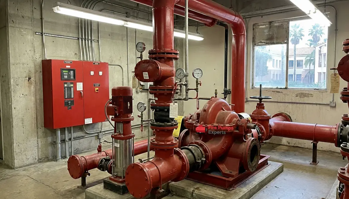 campus fire pump Irvine