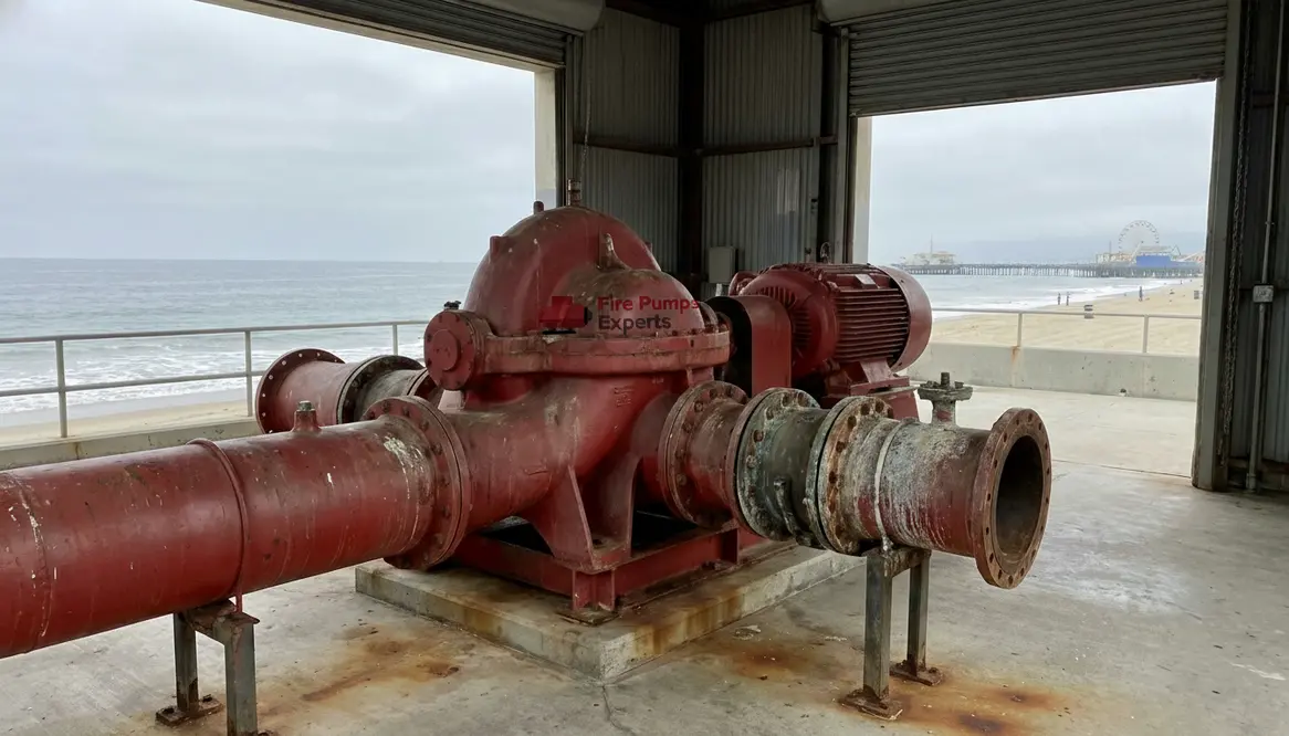 coastal fire pump Santa Monica