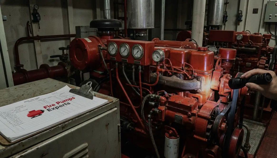 diesel fire pump maintenance checklist