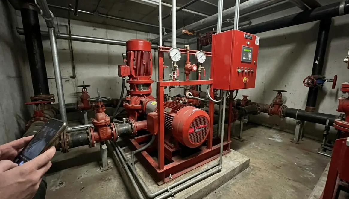 fire pump EN 12845 requirements Europe