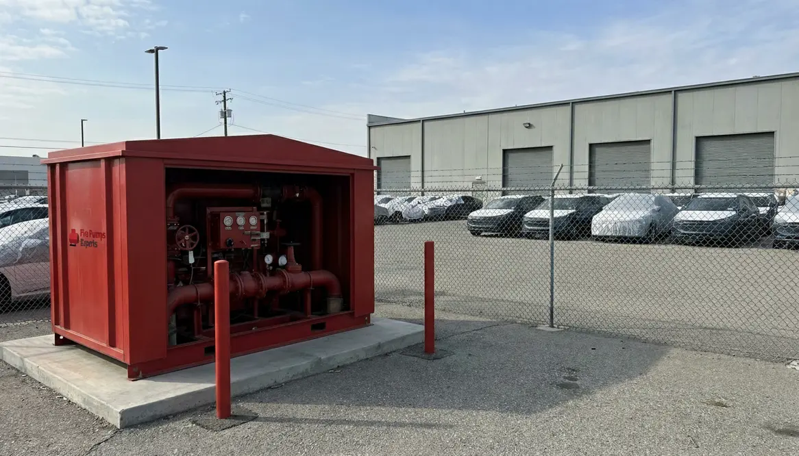 fire pump EV facility Torrance
