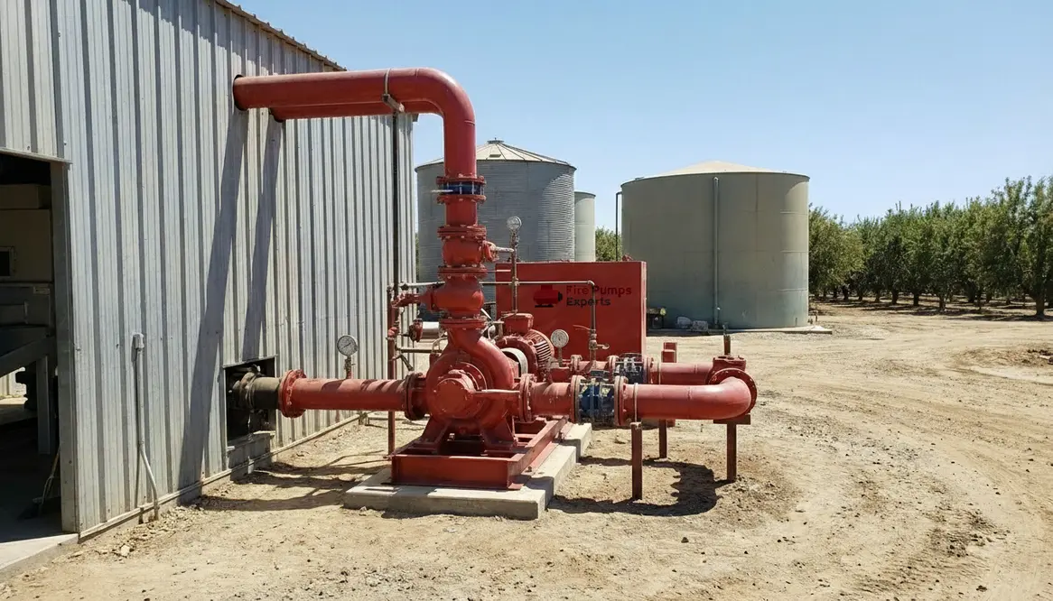 fire pump agricultural processing Fresno