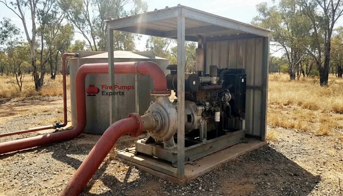fire pump bushfire protection Australia