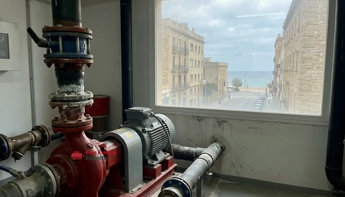 fire pump coastal Barcelona