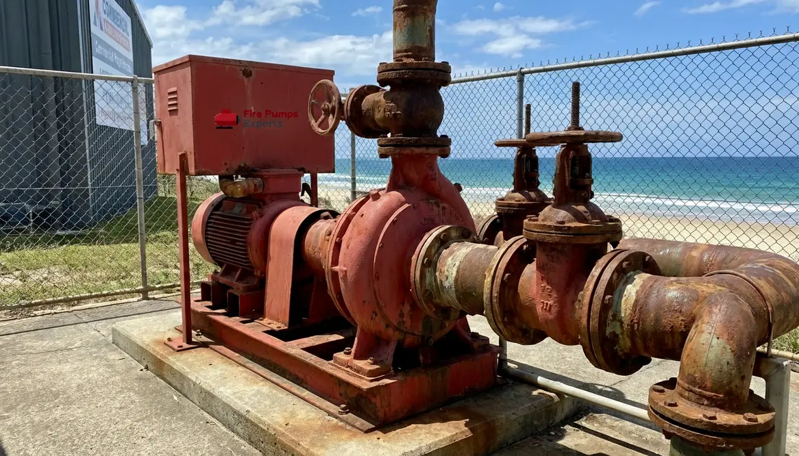 fire pump coastal corrosion Gold Coast