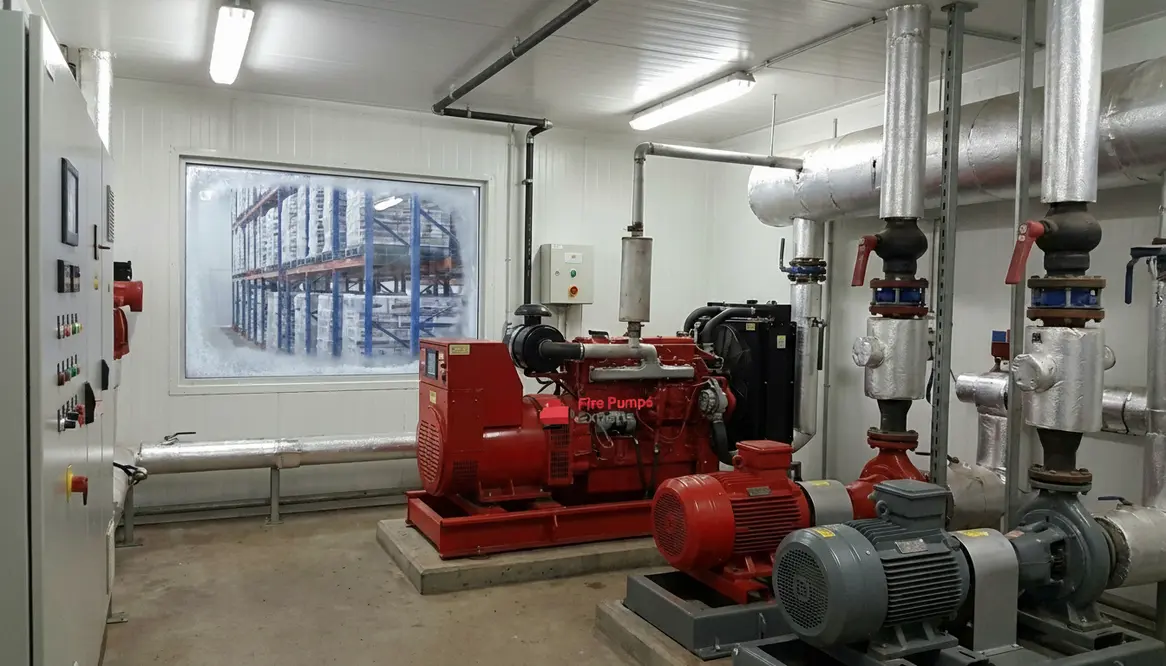 fire pump cold storage Australia