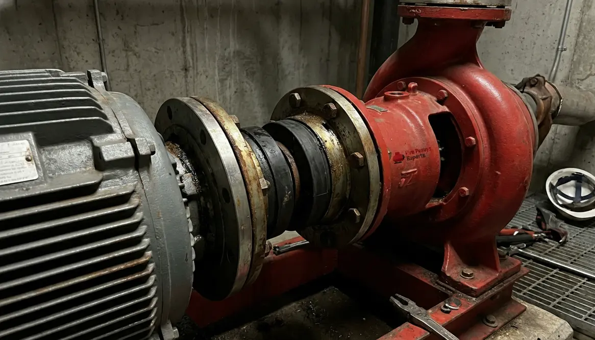 fire pump coupling failure Pomona
