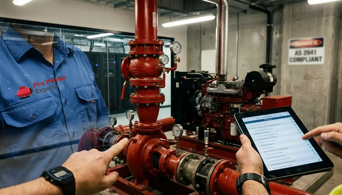 fire pump data center Australia