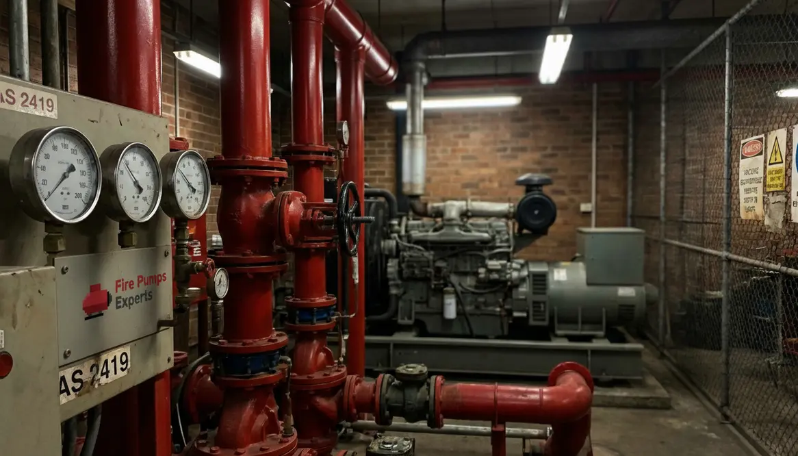 fire pump generator integration Australia