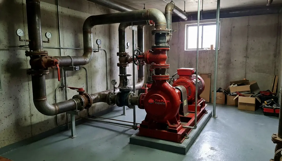 fire pump header design issues Stockton