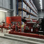 fire pump high ceiling warehouse Australia