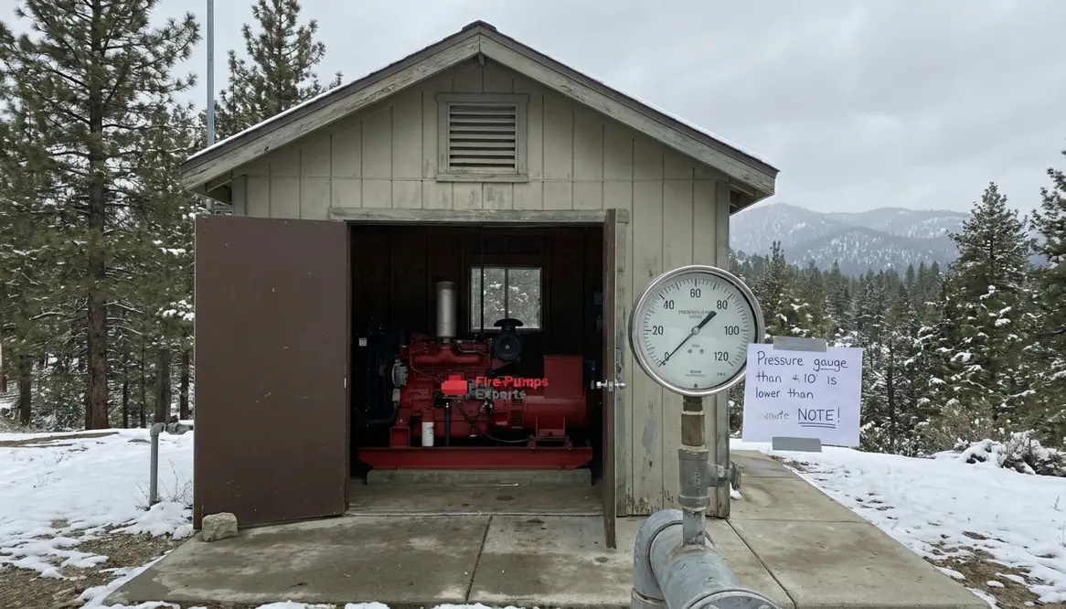 fire pump high elevation performance Big Bear Lake