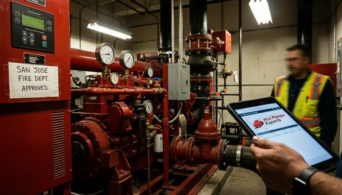 fire pump hydraulic demand San Jose