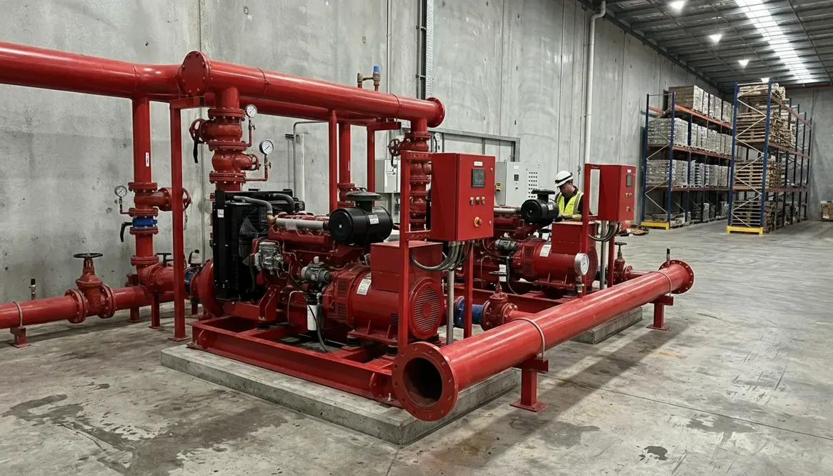 fire pump industrial park Corona