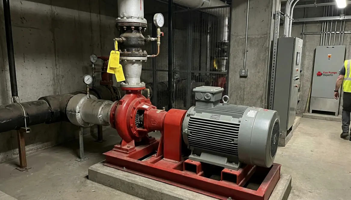 fire pump industrial water spray systems