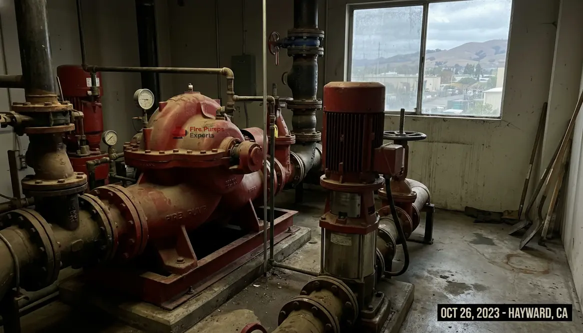 fire pump lifespan Hayward CA