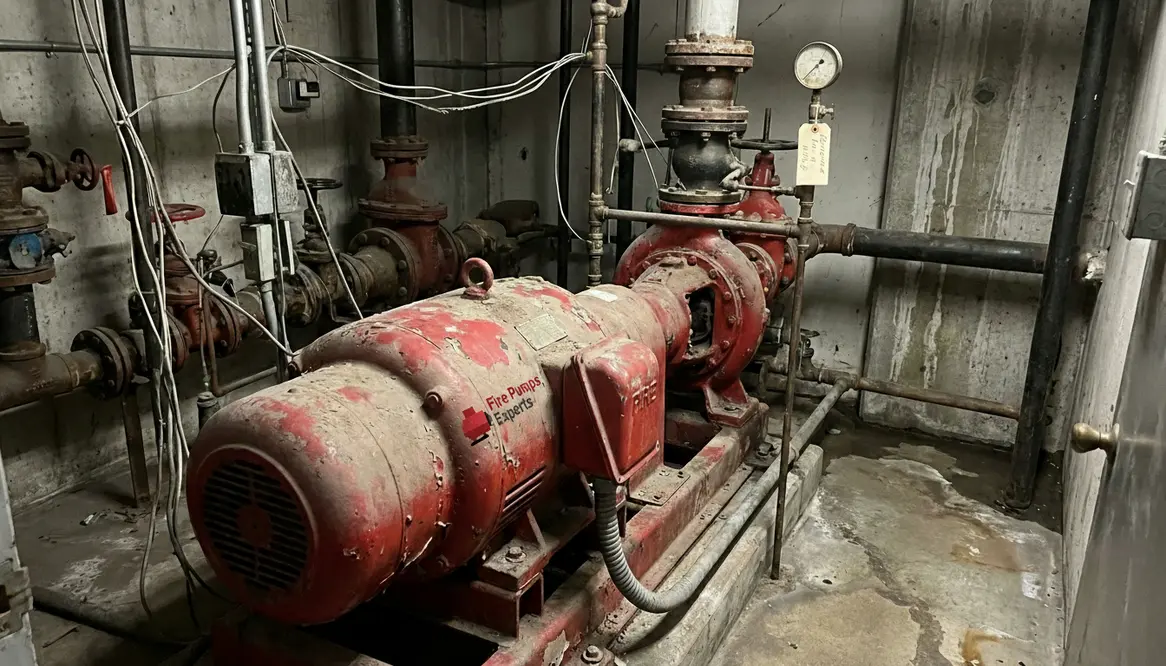 fire pump limitations old buildings Pasadena