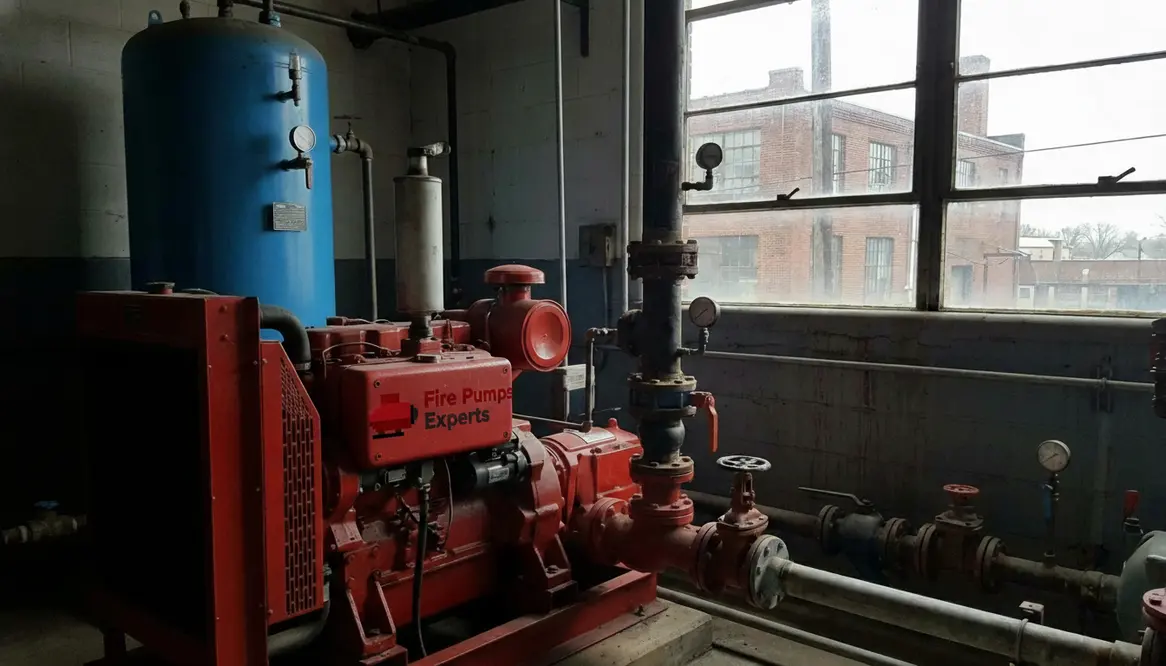 fire pump limited water supply Lancaster