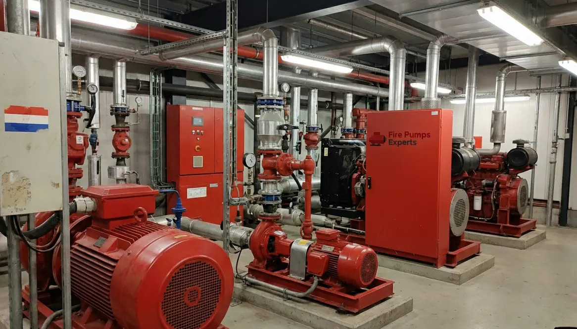 fire pump logistics Netherlands