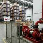 fire pump logistics hub Corona CA