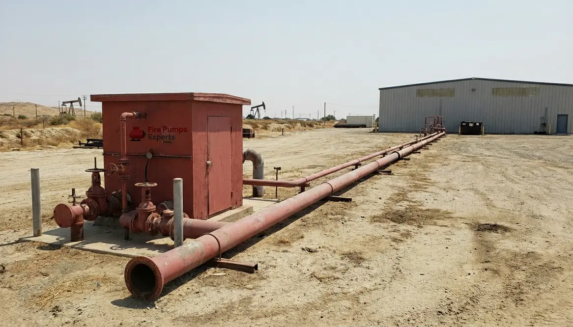 fire pump long pipe system Bakersfield